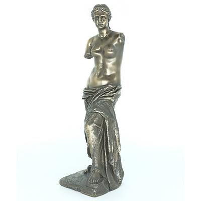 Veronese Cast Metal Figure Aphrodite