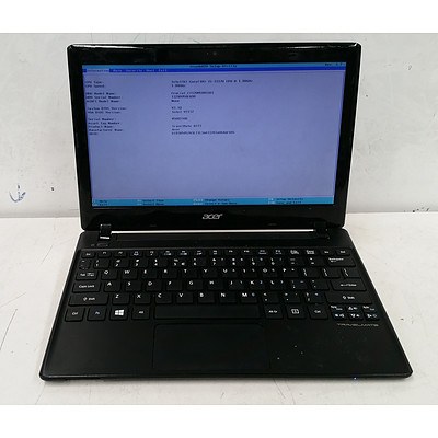 Acer TravelMate B113 Series Core i5 (3337U) 1.80GHz 11.1-Inch Laptop