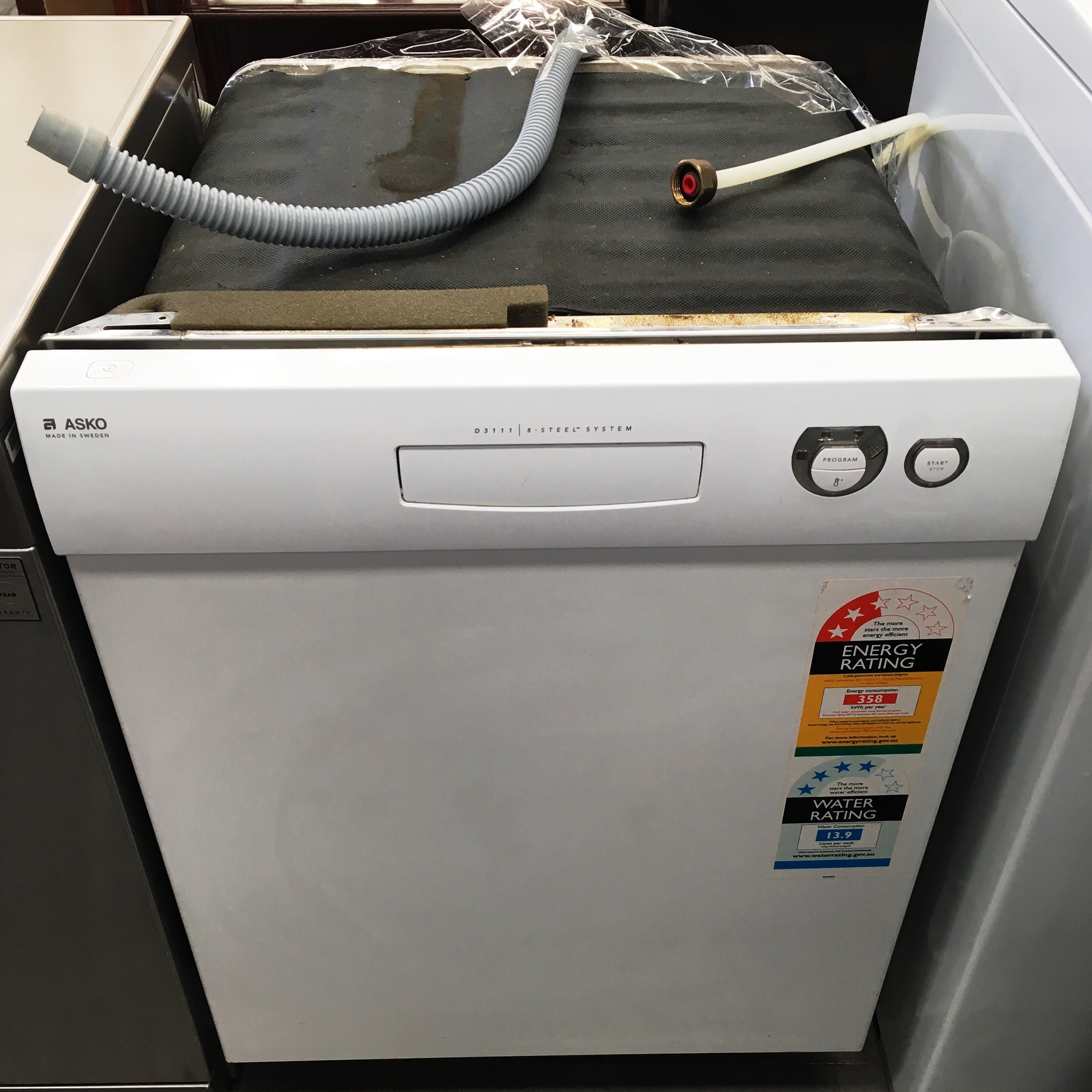 Asko DW20.1 Dishwasher Lot 984728 ALLBIDS
