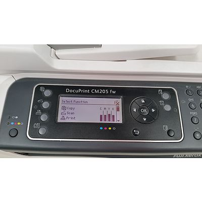 Fuji Xerox DocuPrint CM205fw Multifunction Colour Laser Printer