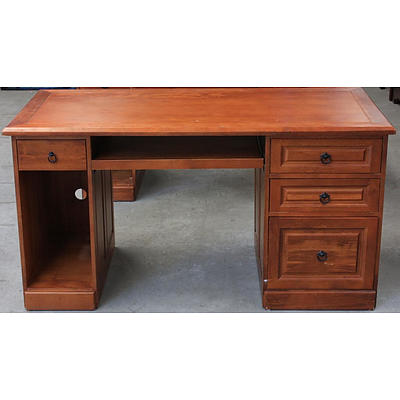 Pine Stained Office/Student Desk