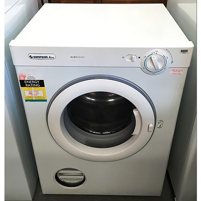 Simpson 6Kg Clothes Dryer