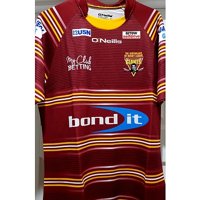 Huddersfield Giants Super League Jersey, Size M