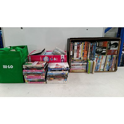 Bulk Lot of Movies, Series and Games (Xbox 360 & PS3) - RRP $600