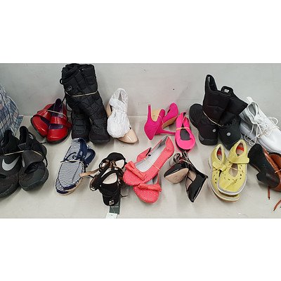 Assorted Womens Shoes - Approx RRP: $500