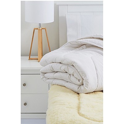MiniJumbuk Gold Australian Wool Reversible King Underlay - RRP $759.95 - Brand New