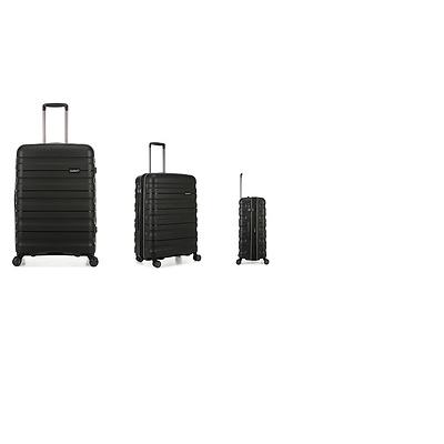 Black 3 Piece Luggage Set, RRP $807