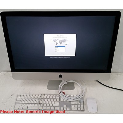 Apple A1419 27 inch Core i5 -4570 3.2GHz iMac Computer