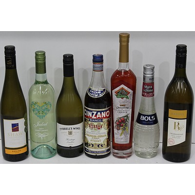 Wine and Liqueurs - Mixed Dozen
