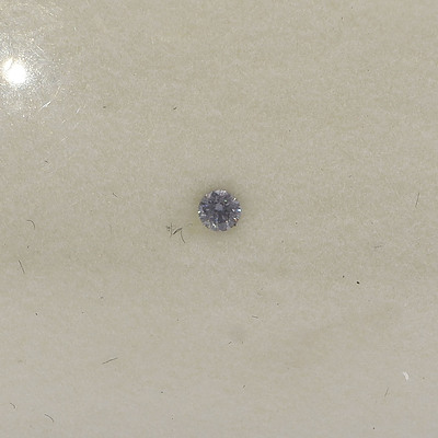 Kimberley 0.01ct Blue Diamond