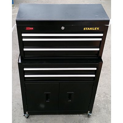 Stanley 5 Drawer Tool Chest Combo  - Demonstration Model