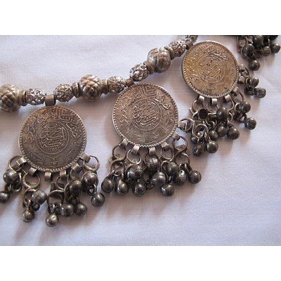 Silver Coin Necklace