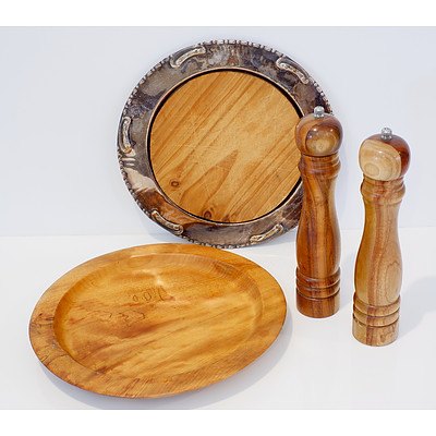 Various Artisan Wood Items