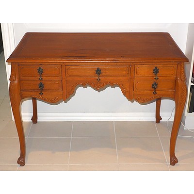 Anglo Colonial Teak Desk