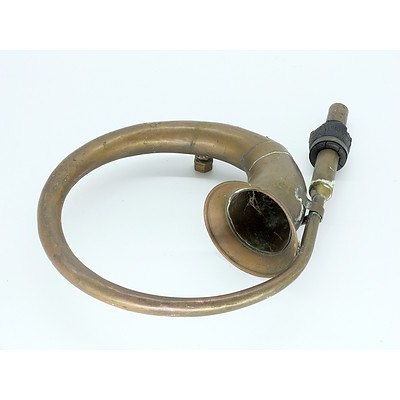 Vintage Brass Carriage Horn