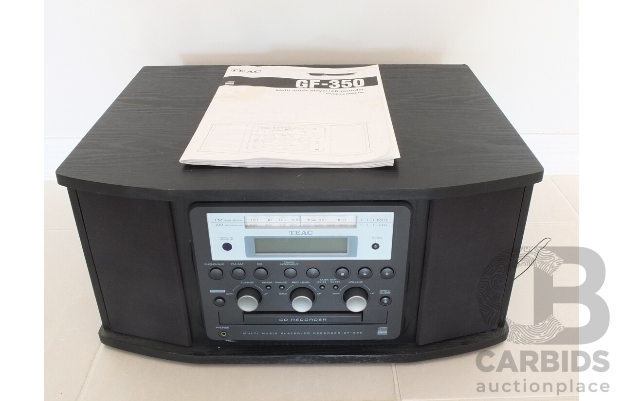 TEAC GF-350 4 in 1 orders media / CD-Recorder