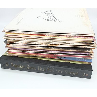 Group of Records, Including Evita, King and I, When Little Violets Bloom, and More 