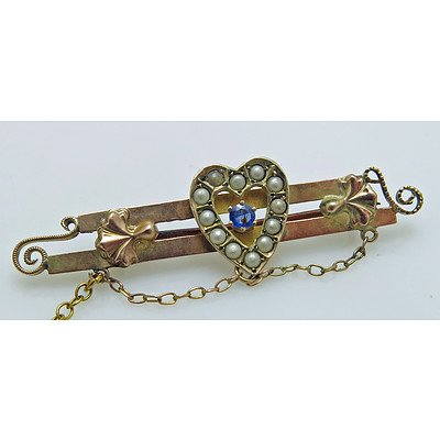 Antique Australian brooch 9ct Gold