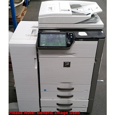 SHARP MX-4111N Colour Laser Printer Copier Scanner