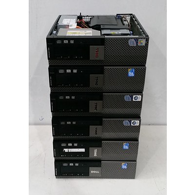 Dell OptiPlex 960 Core 2 Duo Computer - Lot of Six