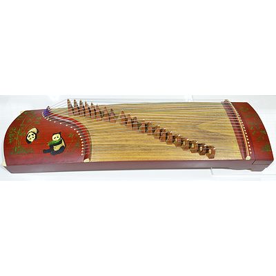 Chinese Harp In Case