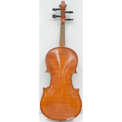 4/4 Fiddle back Violin