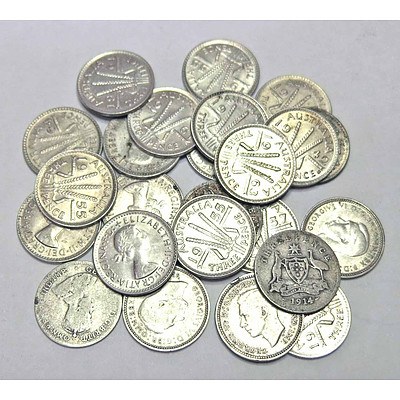 Australian Silver 3 Pences