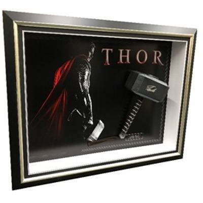 Stan Lee signed Thor Hammer Framed