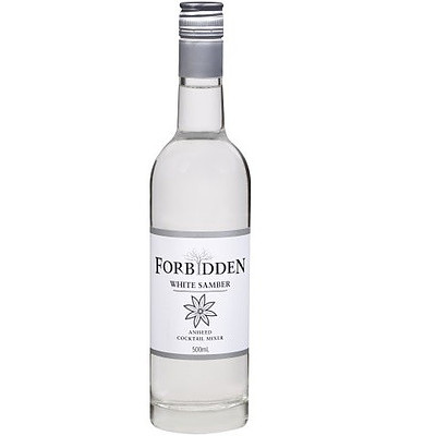 Forbidden White Samber Aniseed Cocktail Mixer 500ml Bottle