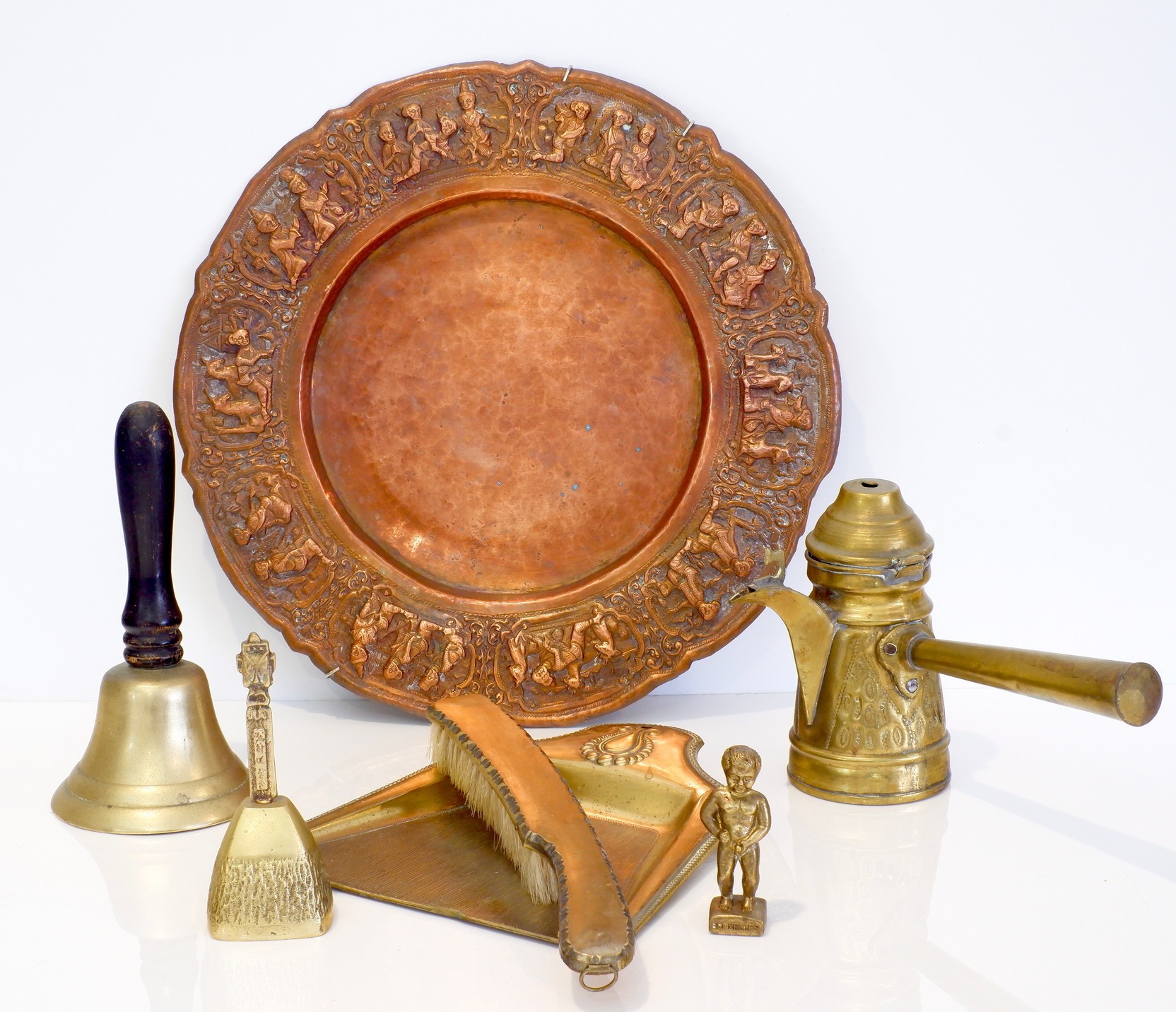 Various Vintage Brass Items and Lot 1001435 ALLBIDS