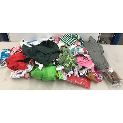 Bulk Lot of Brand New Kid's and Babies Clothing - RRP Over $400