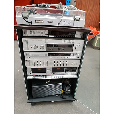 AKAI Record Player & Audio Equipment