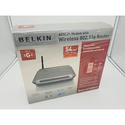 Belkin ADSL2+ Modem & Router
