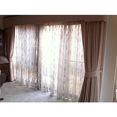 Curtain Rails, Pelmets, Tracks and Curtains