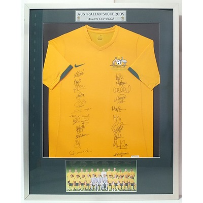 Australian Socceroos Asian Cup 2008 Signed Jersey