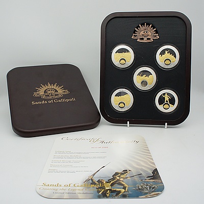 Sands of Gallipoli Creating The Legend Collection of Limited Edition Medallions