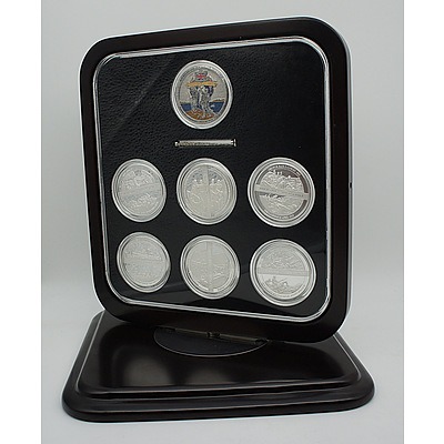 2006 Our People Their Service Set of Six Limited Edition - Sands of Gallipoli Medallions