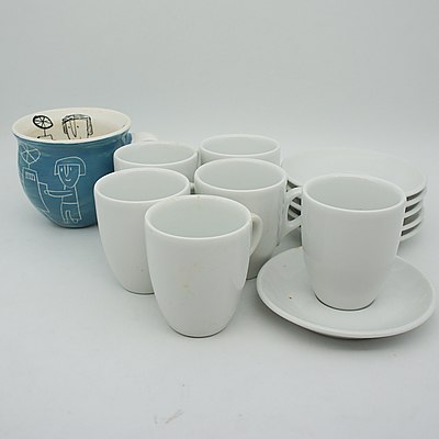 Cristina Re High Tea Six Cups and Saucer and Mug