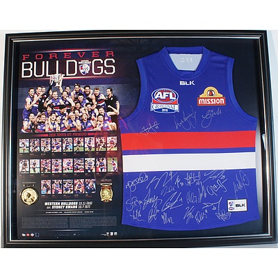 Western Bulldogs 2016 Premiers Jersey Limited Edition