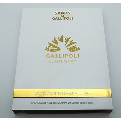 Limited Edition 2005 Centenary Medal Collection Sands of Gallipoli