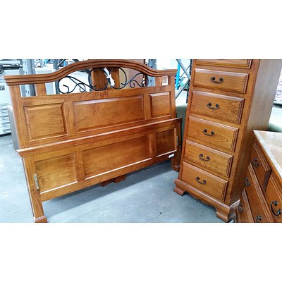Burgess Furniture Solid Wood Bedroom Furniture Set