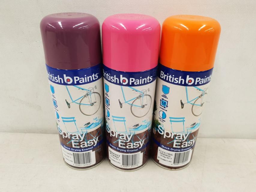 British Paints Spray Easy Quick Lot 1001759 ALLBIDS
