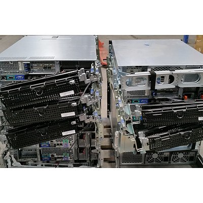 Lot of Dell PowerEdge 2950 & HP ProLiant Xeon CPU Servers