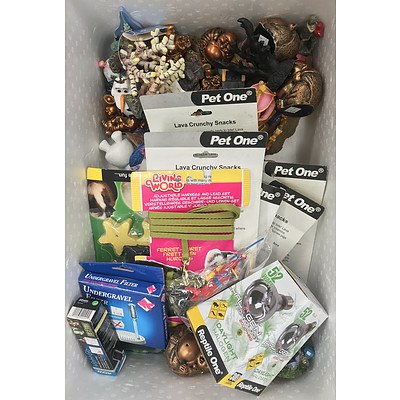 Assorted Lot of various pet accessories