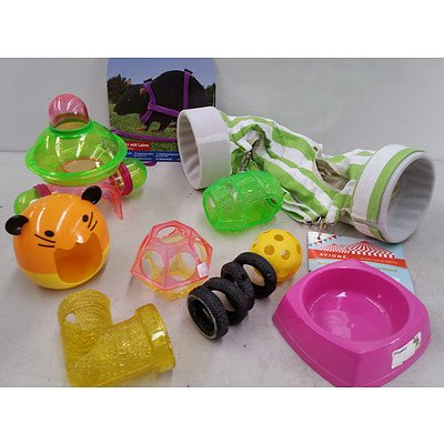 Brand New Mouse Tunnels and Toys - RRP Over $200