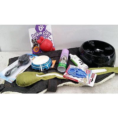 Brand New Dog Toys, Bowls & Jackets - RRP Over $500