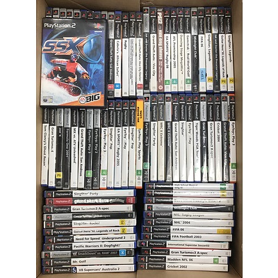 Bulk lot of PS2 games