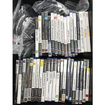 Bulk lot of PS2 games