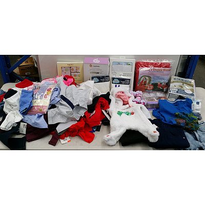 Bulk Lot of Brand New Kids and Babies Clothing and Accessories