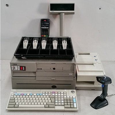 IBM POS Equipment - Server, Receipt Printer & Ingenico EFTPOS Payment Terminal